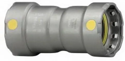 Viega 25041 MegaPressG Coupling without Stop 1 Inch x 1 Inch