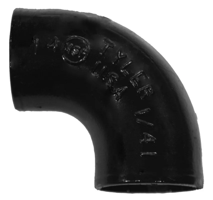 Tyler Pipe 006879 Cast Iron No Hub 1/4 Bend Pipe Fitting - Replacement MPN