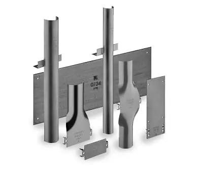SK0386946-US20260702-105043-0 Gastite TFM203-50 3-1/4 x 8 in. 16 Gauge Carbon Steel Striker Plate - Image 1