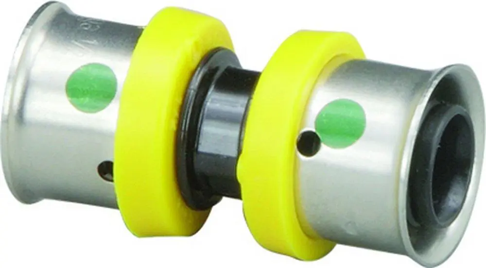 SK0386962-US20260702-105043-0 Viega 49354 PEX Press Coupling 1 x 3/4 Inch Polymer - Image 1