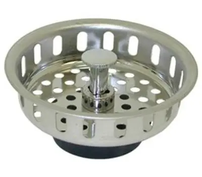 Gene Rich 448 Stainless Steel Strainer Basket for Kitchen Sink