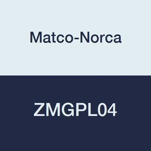 Matco-Norca ZMGPL04 Galvanized Malleable Plug 3/4 Inch Silver