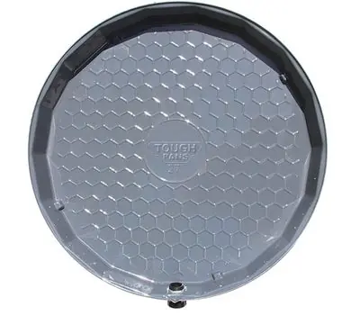 SK0387100-US20260702-105043-0 IPS 87116 Tough Pans Pro 25 in. Water Heater Pan with CPVC Drain - Image 1