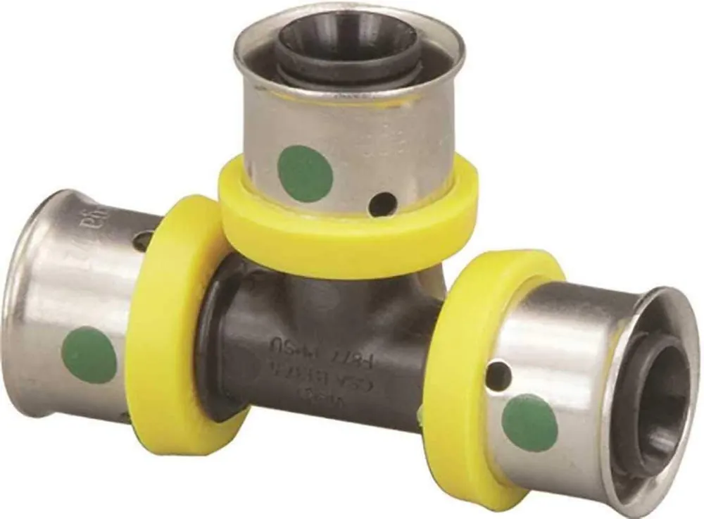 SK0387195-US20260702-105043-0 Viega 49358 PureFlow 1-1/2 x 1 Inch PEX Press Polymer Reducing Coupling Lead Free - Image 1