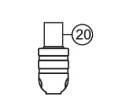SK0387801-US20260702-105043-0 Woodford 10106 Plunger For Y1 Y2 Yard Hydrants - Image 1
