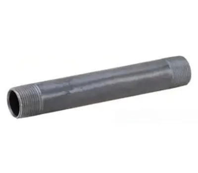 MATCO-NORCA ZNB02312 Black Steel Nipple