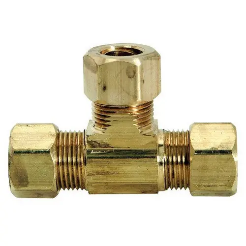 SK0387962-US20260702-105043-0 BRASSCRAFT 68-4-2X 1/4 Inch Comp x 1/8 Inch Male Brass Reducing Adapter Lead Free - Image 1