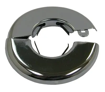 GENE RICH 265 1-1/4 in. CWT 3.25 in. Steel Floor and Ceiling Plate with Springs Chrome-Plated