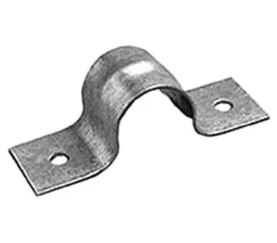 Sioux Chief 502-4 1 inch Galvanized Steel 2-Hole Pipe Strap 10-pack