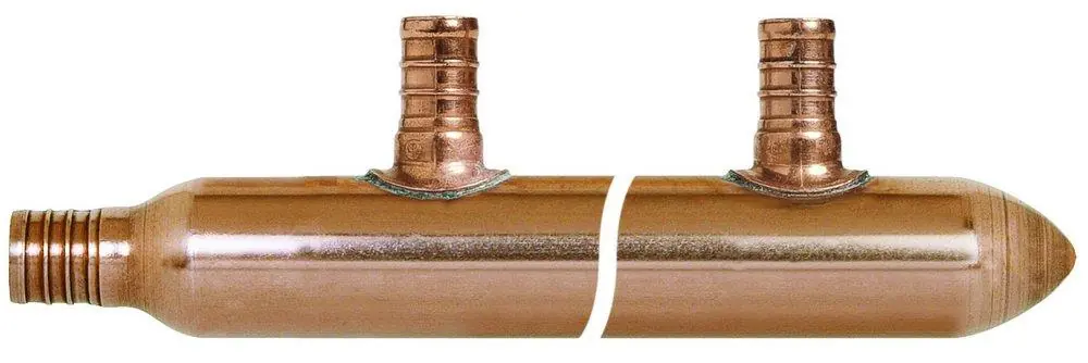 SK0388377-US20260702-105043-0 Sioux Chief 672X0490 PowerPex Copper PEX x Spin Closed 3/4 in. Valve Manifold - Image 1