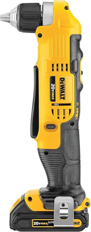 SK0388453-US20260702-105043-0 DeWalt DCD740C1 20V Max Right Angle Cordless Drill/Driver Kit - Image 1