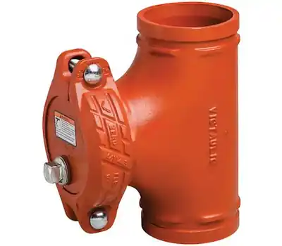 Victaulic 4 Inch Ductile Iron Grooved 90-Degree Elbow F040V10P00