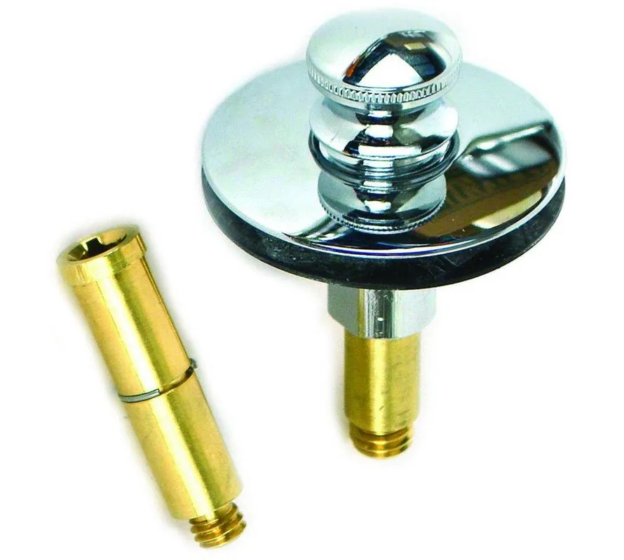 SK0388596-US20260702-105043-0 Watco 38516-CP Push Pull Replacement Stopper with 5/16 and 3/8 Pins Chrome Plated - Image 1