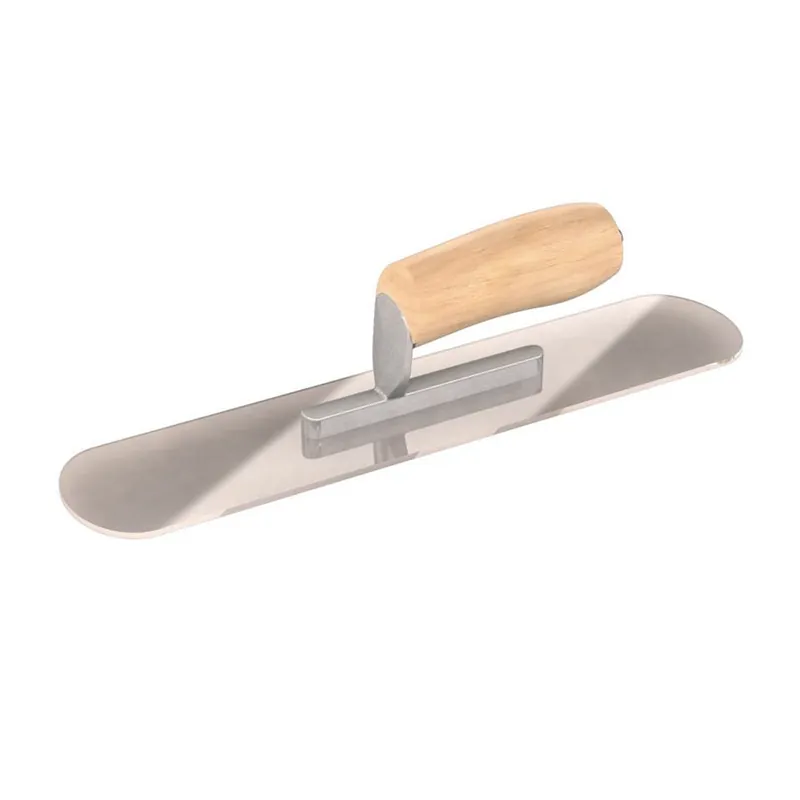 SK0388973-US20260702-105043-0 Bon Pro Plus 12-906 Swim Pool Trowel Plexiglass 14 x 4 Short Shank Camel Handle - Image 1