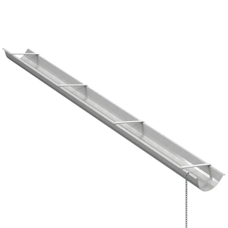 Bon Pro Plus 12-385 Aluminum Straight End Concrete Chute 12 feet