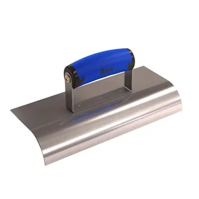 SK0389148-US20260702-105043-0 Bon 62-461 Stainless Steel Sidewalk Edger 10 x 4 inches with Comfort Wave Handle - Image 1