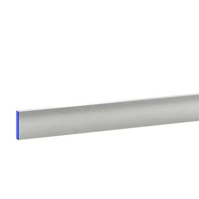 Bon 24-116 Reinforced Alum H Screed - 3/4 x 4 x 2' 6