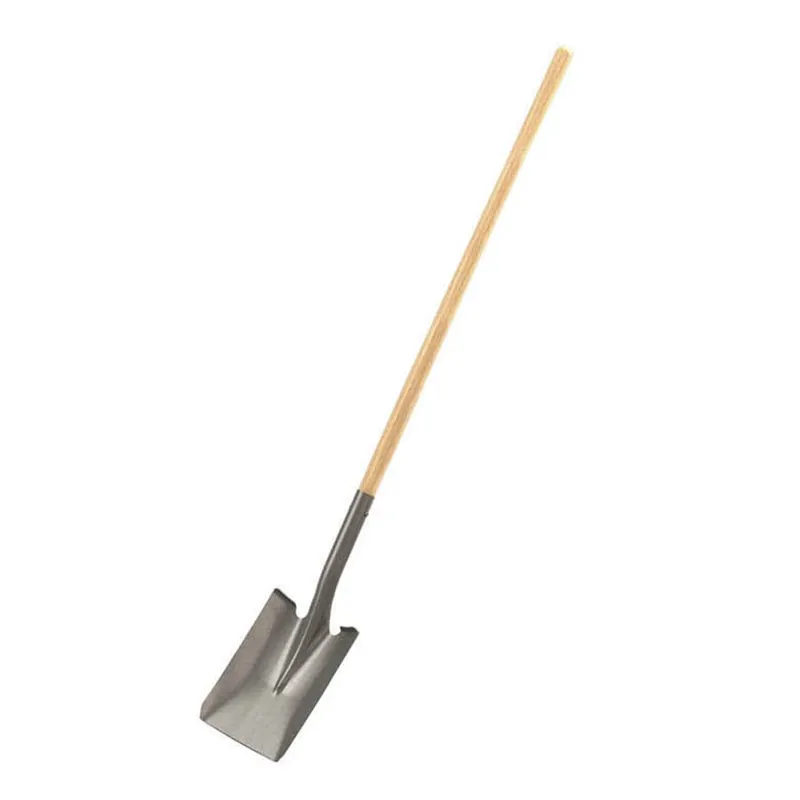Bon Pro Plus 28-146 Closed Back Shovel - Square Point with 47 Wood Handle