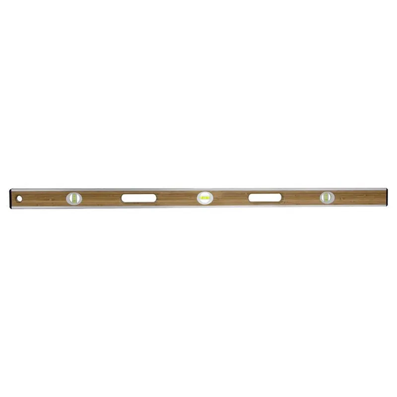 Bon 34-219 Bamboo Wood Level 48 Aluminum I Beam