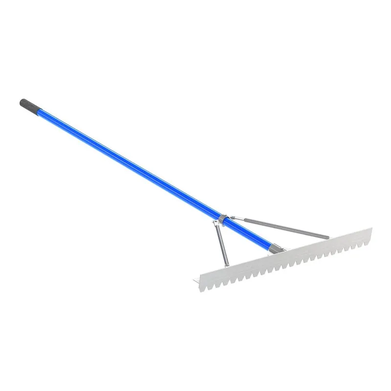 SK0389358-US20260702-105043-0 Bon 12-236 Blunt Tooth Asphalt Lute Rake - 36 With 6' Handle - Image 1