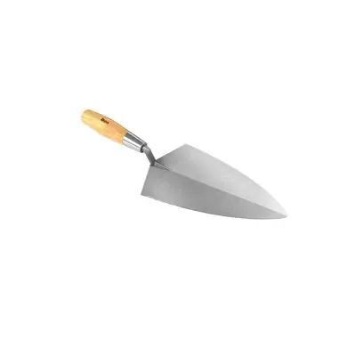 Bon Pro Plus 72-352 Philadelphia Pro Carbon Steel Brick Trowel - 11 With Wood Handle