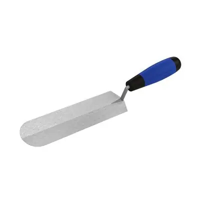 Bon Pro Plus 21-189 Round End Coke Trowel - 8 x 2 Comfort Grip