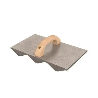 Bon 12-519 Rumble Strip Hand Float 13 1/2 x 7 1/4 Wood Handle