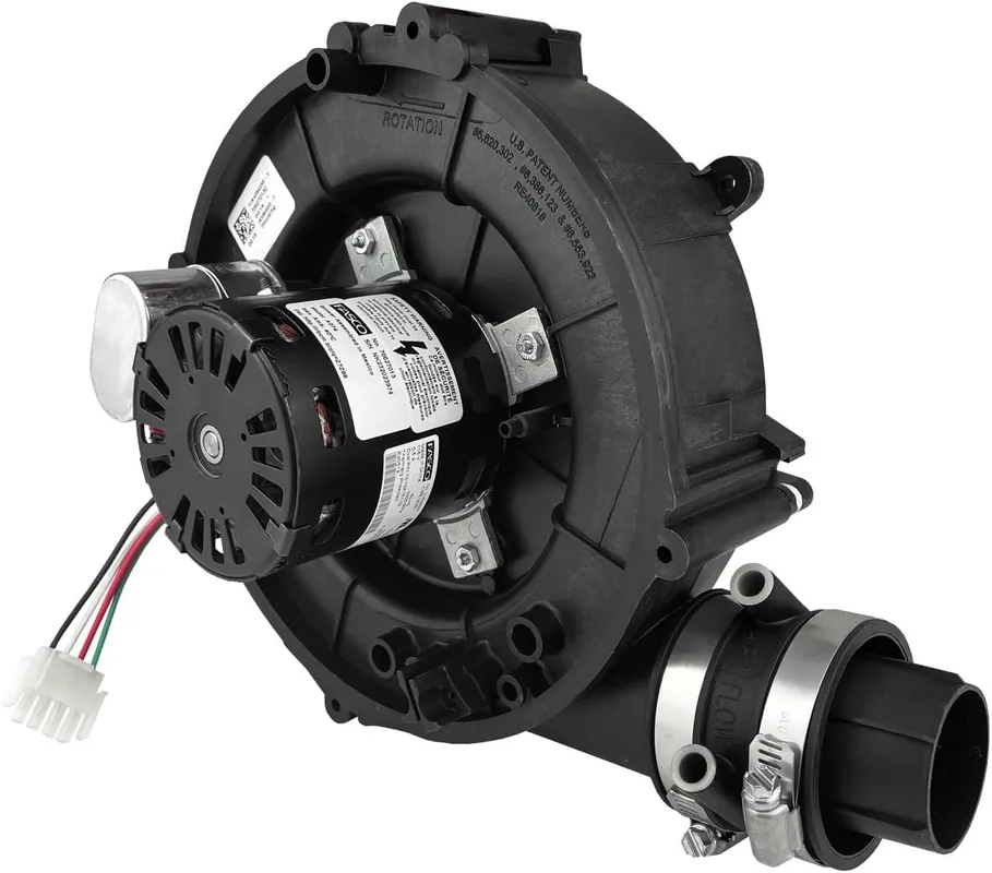 SK0391237-US20260702-105043-0 Fasco Motors A074 115v 3300rpm 2stg Inducer for Rheem Draft Replacement 70-104157-03 70626337 - Image 1