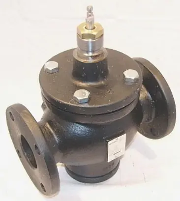 SK0391891-US20260702-105043-0 SIEMENS 599-05980 2-1/2 Inch Flanged Cast Iron Zone Valve - Image 1