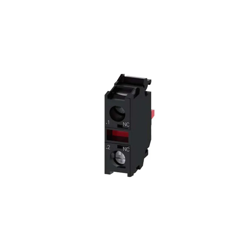 SK0391964-US20260702-105043-0 Siemens 3SU1400-1AA10-1CA0 Contact Module 1NC Silver Alloy Screw Terminal - Image 1