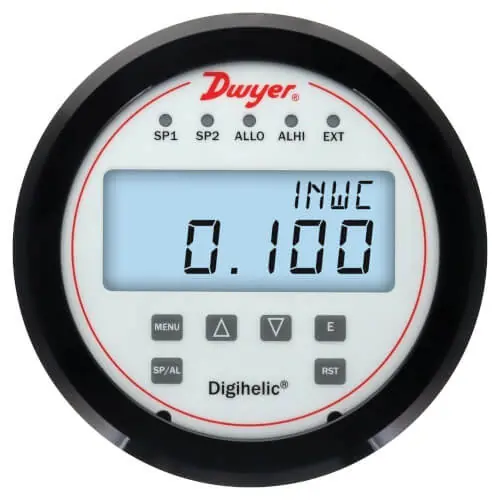 Dwyer DHC-006 Digihelic Differential Pressure Controller 2.5wc HVAC Industrial