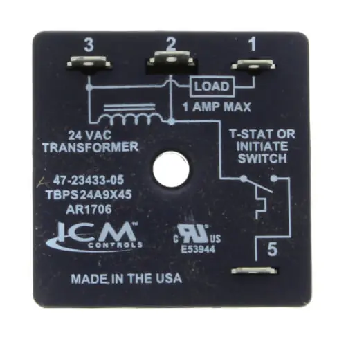 SK0392337-US20260702-105043-0 Rheem 47-23433-05 Time Delay Relay On Delay on Break 1 Pack - Image 1