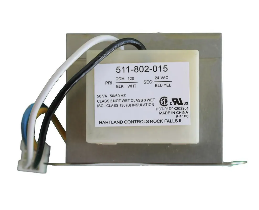 Weil Mclain 511-802-015 50VA 120/24V HVAC Transformer