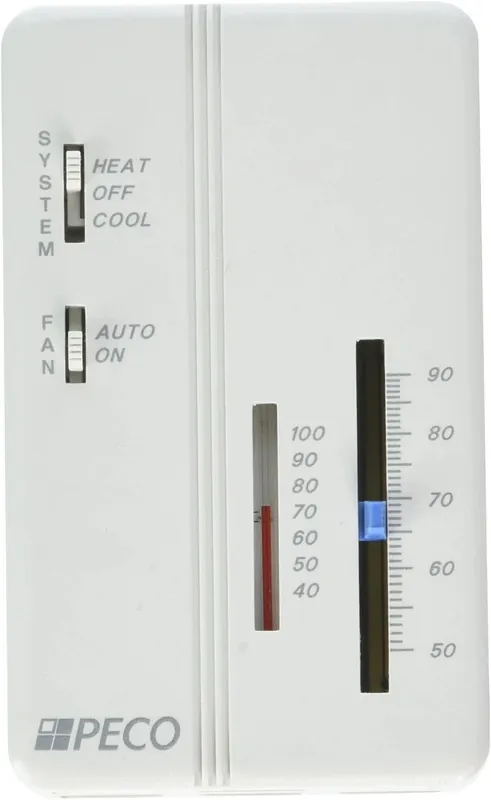 SK0392689-US20260702-105043-0 PECO SP155-009 Trane Compatible Zone Sensor 24 Volts White - Image 1