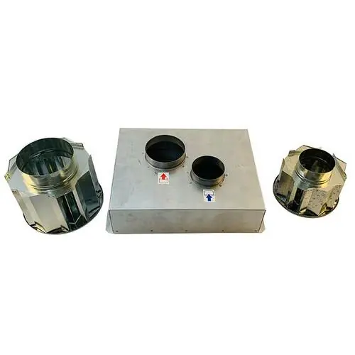 Modine 5H0751500001 Vent Cap for HD30-HD75 3 Inch Steel
