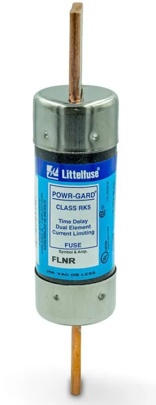 Littelfuse FLNR125 Time Delay Fuse 125 Amp 250 VAC 125 VDC Class RK5 Dual Element