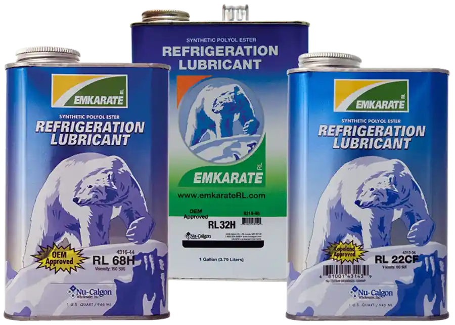 SK0394696-US20260702-105043-0 Nu-Calgon 4318-26 Lubricant 1 Gallon Refrigeration Oil Emkarate RL170H - Image 1