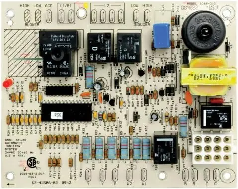 SK0395178-US20260702-105043-0 Rheem 62-42506-02 Integrated Furnace Control Board for RKKB, RKMB, RKNB - Image 1