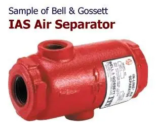 Xylem-Bell & Gossett 112099 2.5 In Line Air Separator IAS-2.5