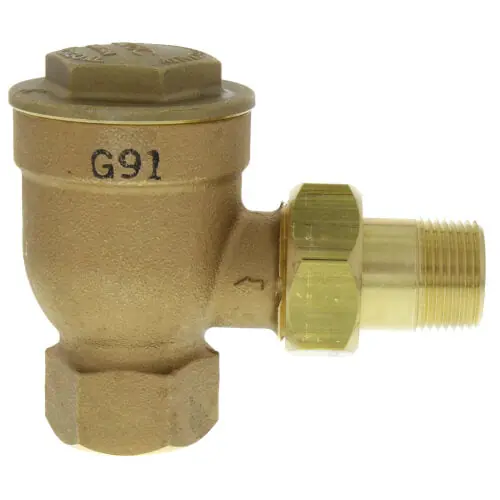 Hoffman 402003 8C-A-3-125 3/4 Angle Thermostatic Trap