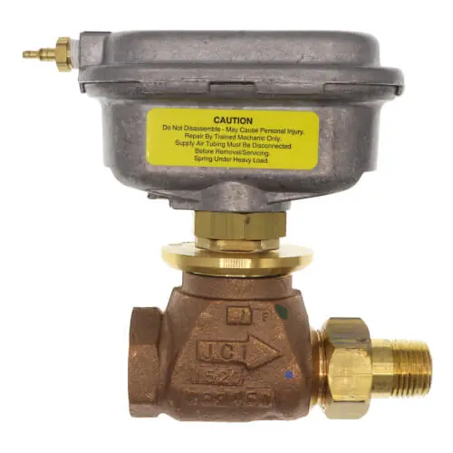 Johnson Controls VG7251GS+3801D Brass Trim Globe Valve Pneumatic Actuator