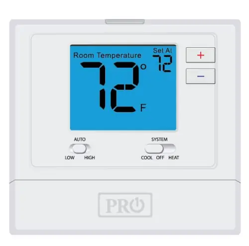 SK0397399-US20260702-105043-0 PRO1 IAQ T731 Low Voltage Non-Programmable Thermostat - Image 1