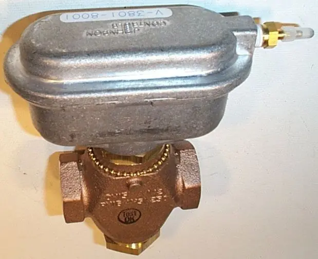 Johnson Controls VG7842LS+3801B Bronze Pneumatic Valve 3/4 inch NPT 3-6 psi